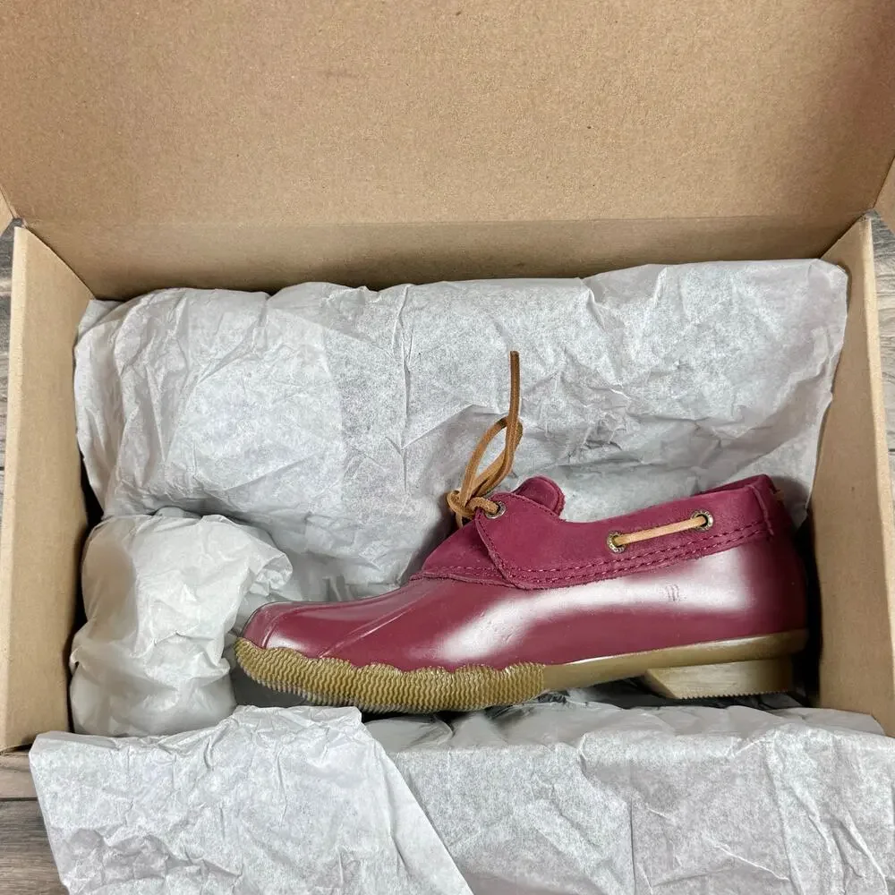 NEW Sperry Saltwater 1-Eye Duck Low Bootie Cordovan 7M - Picture 11 of 12